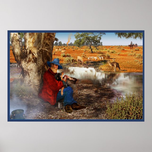 Waltzing Matilda Print (Front)