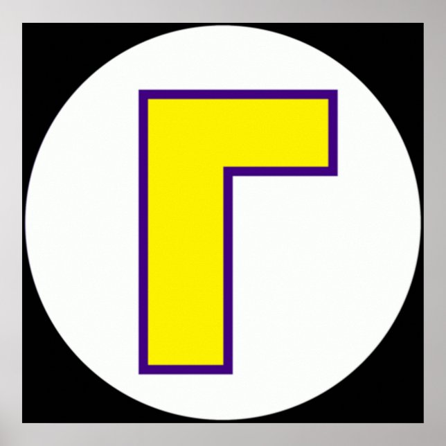 Waluigi Icon Poster (Front)