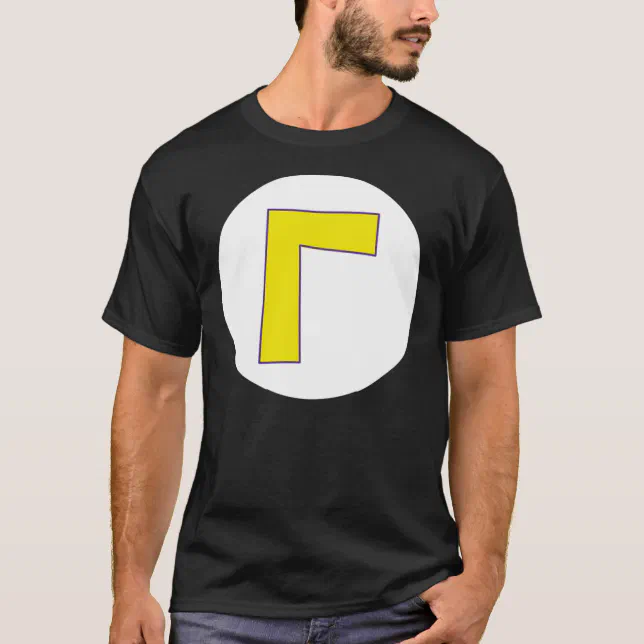 Waluigi Symbol T Shirt Waluigi Symbol T Shirt