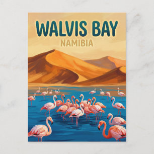 Walvis Bay Lagoon Namibia Postcard
