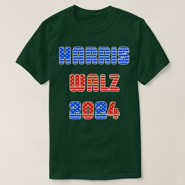 Walz 2024 American Freedom TShirt (Design Front)