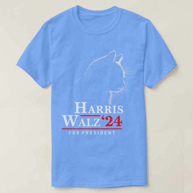 Walz 2024 Baseball T-Shirt (Design Front)