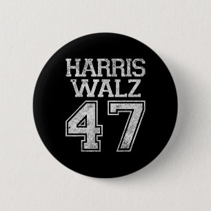 Walz 2024 Campaign For President Harris Waltz Vint Button