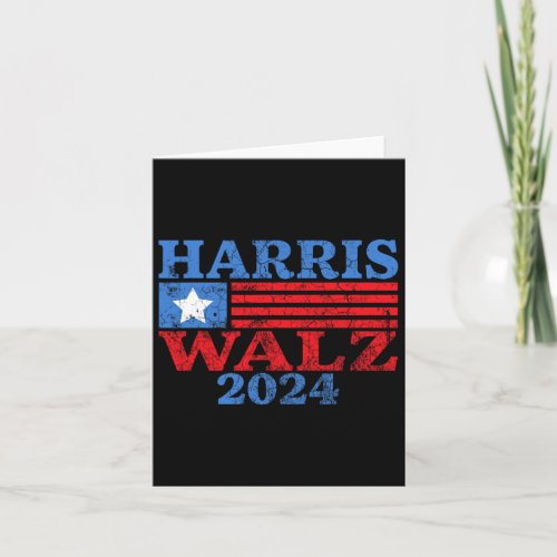 Walz 2024 Election Kamala Harris Tim Waltz 2024 11 Card