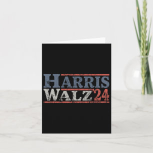 Walz 2024 Election Kamala Harris Tim Waltz 2024 15 Card