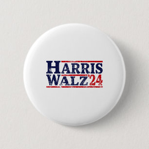 Walz 2024 Election Kamala Harris Tim Waltz 2024 16 Button