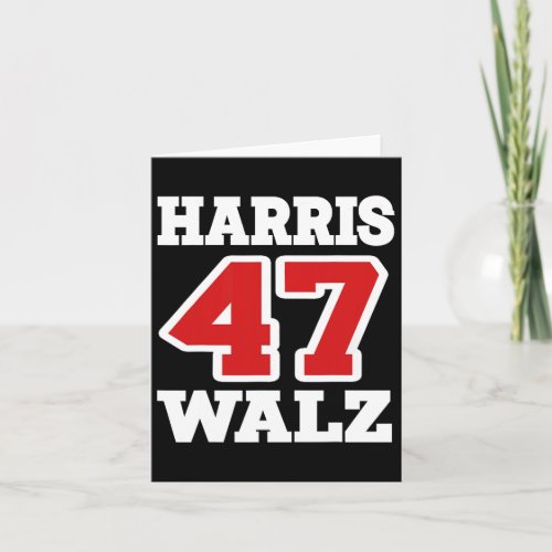 Walz 2024 Election Kamala Harris Tim Walz 2024 2  Card