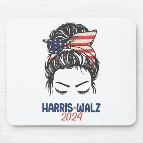 Walz 2024 Kamala Harris Tim Walz President Democra Mouse Pad