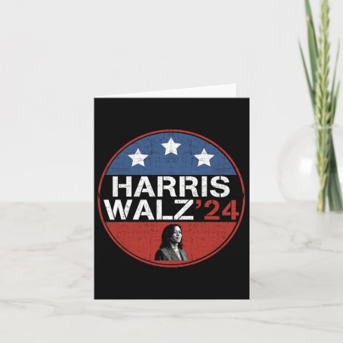 Walz 2024 Kamala Waltz 2024  Card