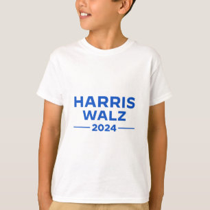 Walz 2024 President American Flag Kamala Harris T-Shirt