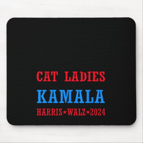 Walz 2024 President Election Kamala Harris Tim Wal Mouse Pad