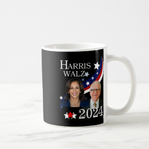 Walz 2024 Presidential Election Campaign Kamala Coffee Mug