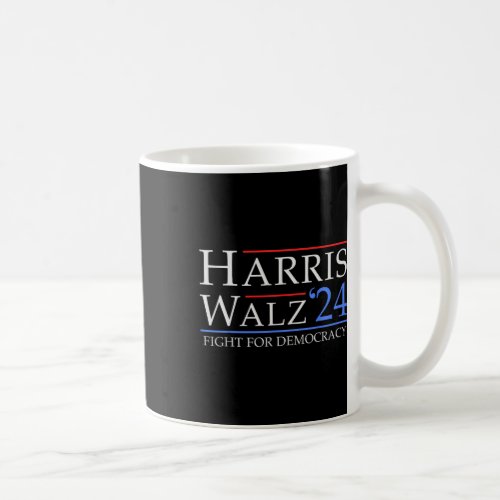 Walz 2024 Save Democracy 2024 Election Funny Harri Coffee Mug