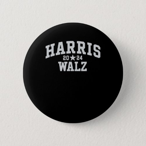 Walz 2024 Vintage Curved Arched Harris Waltz 2024  Button