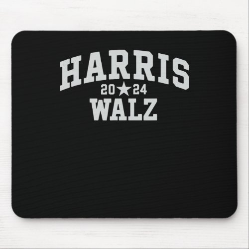 Walz 2024 Vintage Curved Arched Harris Waltz 2024  Mouse Pad