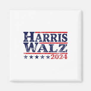Walz 24 Election Kamala Harris Tim Waltz 24  Magnet