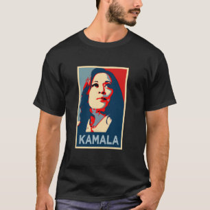 Walz Obama Poster Kamala Harris 2024 Change I m Wi T-Shirt