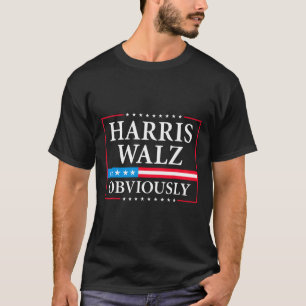 Walz Obviously President Kamala Harris Waltz Elect T-Shirt