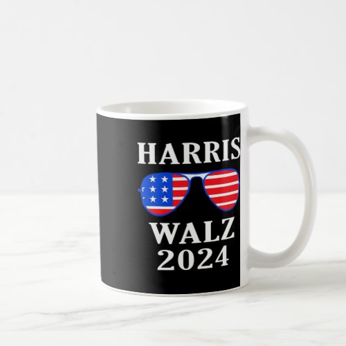 Walz Waltz 2024 Kamala Harris Waltz American Flag  Coffee Mug