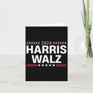 WAlzheimer 2024 For President Patriotic Kamala Wal Card