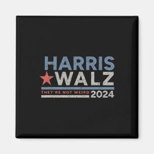 WAlzheimer 2024 Kamala Harris Tim W Not Weird Magnet