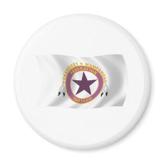 Wampanoag Tribe Flag Magnet magnet
