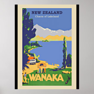 Wanaka, New Zealand Poster