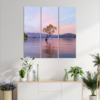 Wanaka Tree New Zealand Triptych