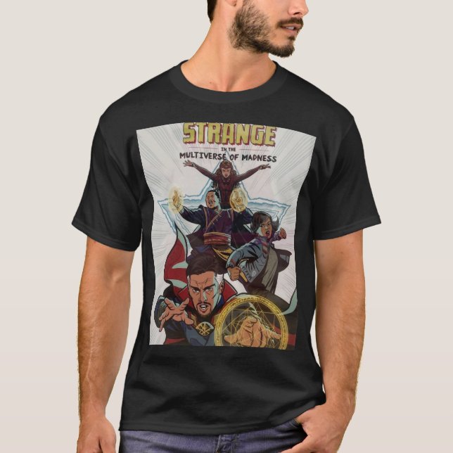 Wanda And Doctor Strange in the Multiverse of Madn T-Shirt (Front)