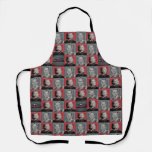 Wanda and Vision Retro Checker Pattern Apron