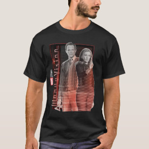 Wanda and Vision Retro Couple T-Shirt