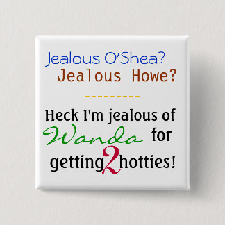 Wanda Envy. Pinback Button