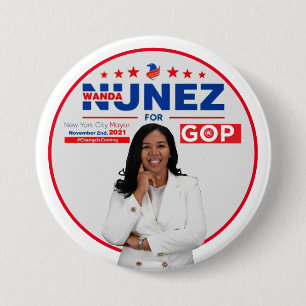 Wanda Nunez for NYC Mayor Button