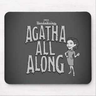 WandaVision Agatha All Along Mouse Pad