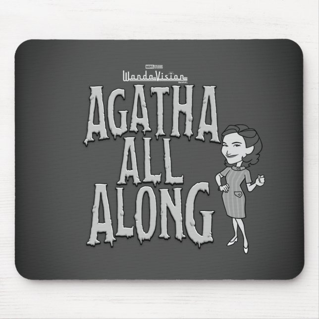 WandaVision | Agatha All Along Mouse Pad (Front)