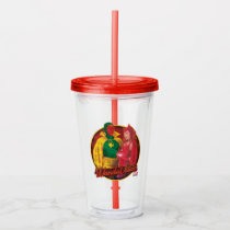 WandaVision Halloween Graphic Acrylic Tumbler