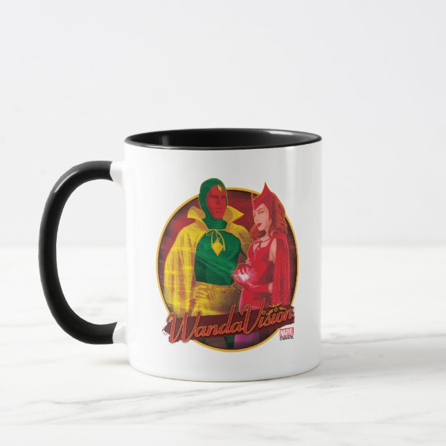 WandaVision Halloween Graphic Mug (Left)