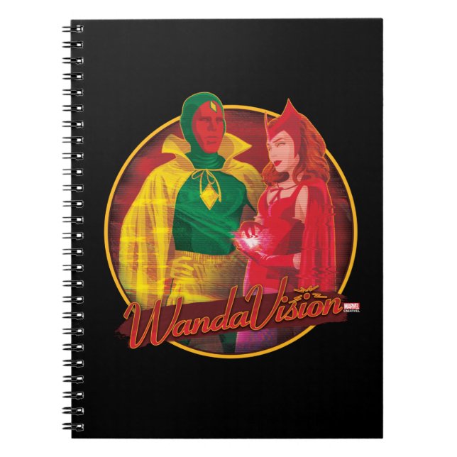 WandaVision Halloween Graphic Notebook (Front)