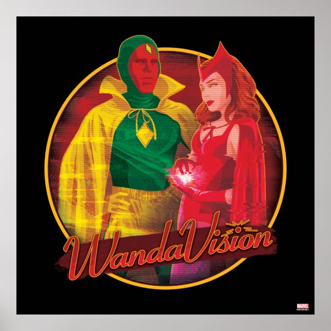 WandaVision Halloween Graphic Poster (Front)