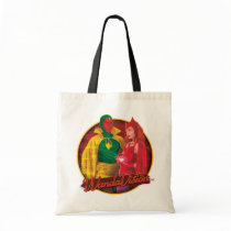 WandaVision Halloween Graphic Tote Bag