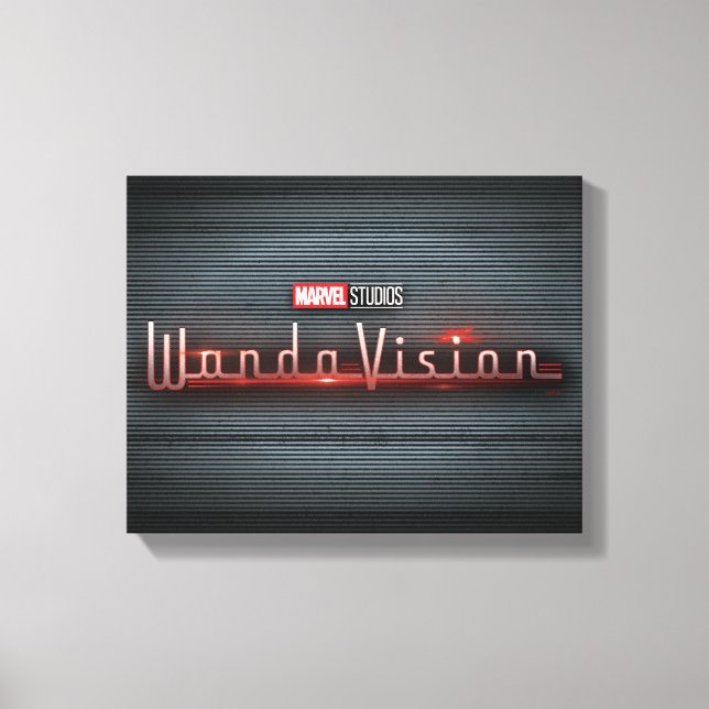 WandaVision Logo Canvas Print (Front)