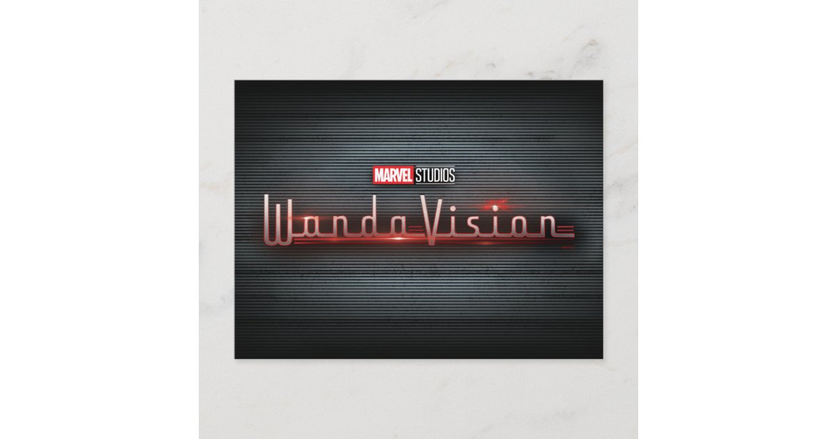 WandaVision Logo Postcard | Zazzle.com