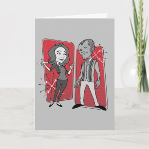 WandaVision Retro Animation Graphic Card