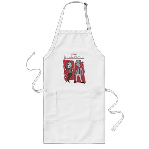 WandaVision Retro Animation Graphic Long Apron