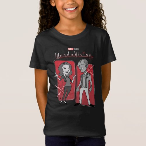 WandaVision Retro Animation Graphic T_Shirt