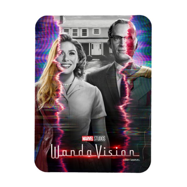 WandaVision Screen Tear Poster Magnet (Vertical)