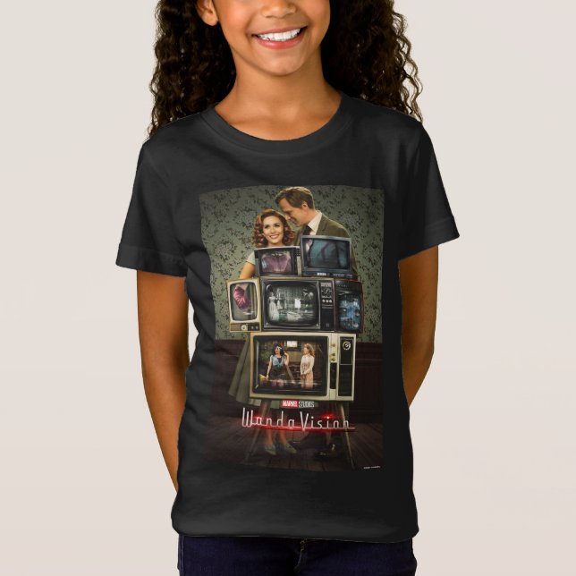 WandaVision Television Stack Poster T-Shirt (Front)