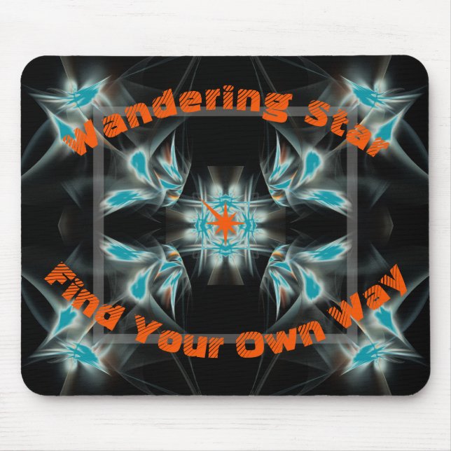 Wandeering Star Mouse Pad (Front)