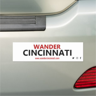 Wander Cincinnati Car Magnet