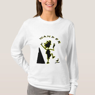 Wander In Black T-Shirt